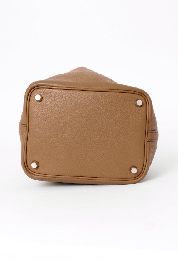 Hermès Tabac Camel Clémence Picotin 18 - 6 Hermès Tabac Camel Clémence Picotin 18 - 6