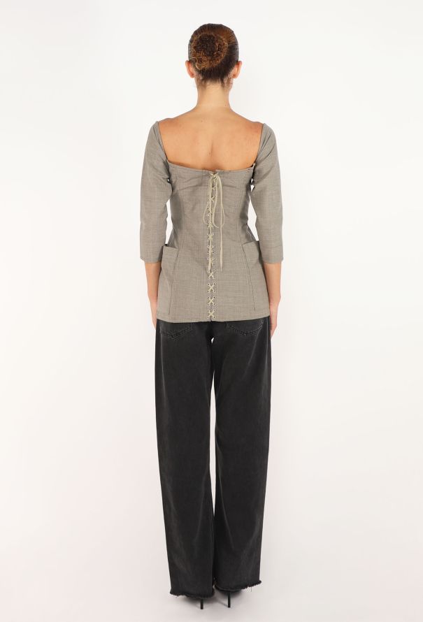 Jean Paul Gaultier Gibo Cone Corset Top, 1987 - 6