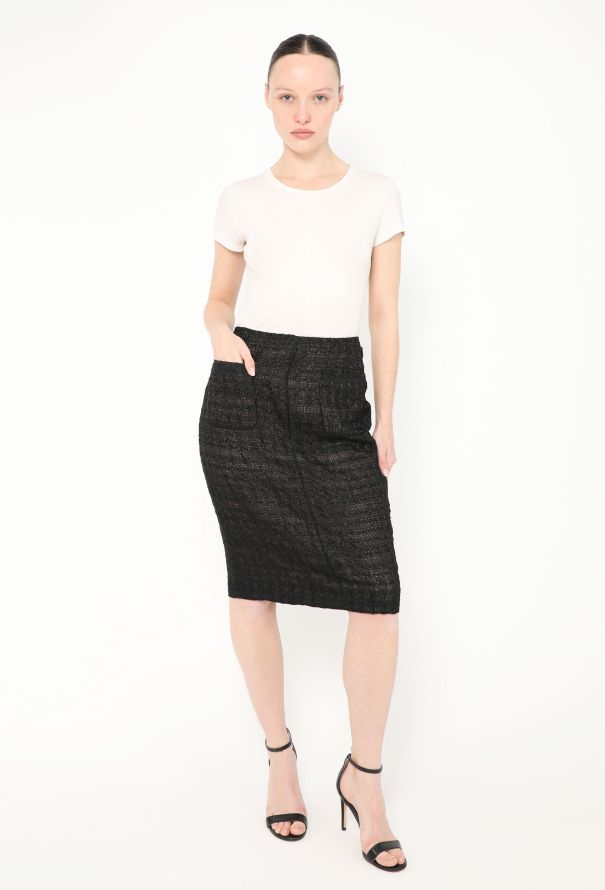 Chanel S/S 2012 Iridescent Bouclé Tweed Set - 5 Chanel S/S 2012 Iridescent Bouclé Tweed Set - 5