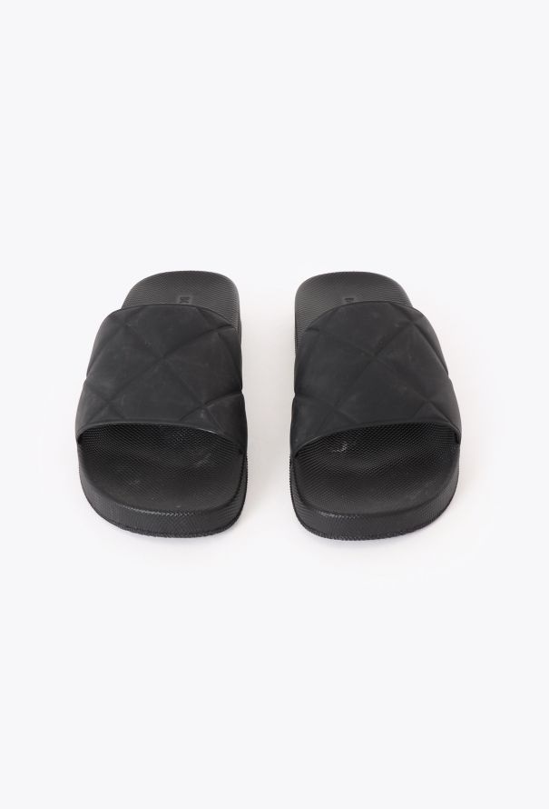 Bottega Veneta 2024 Quilted Matte Slides - 2