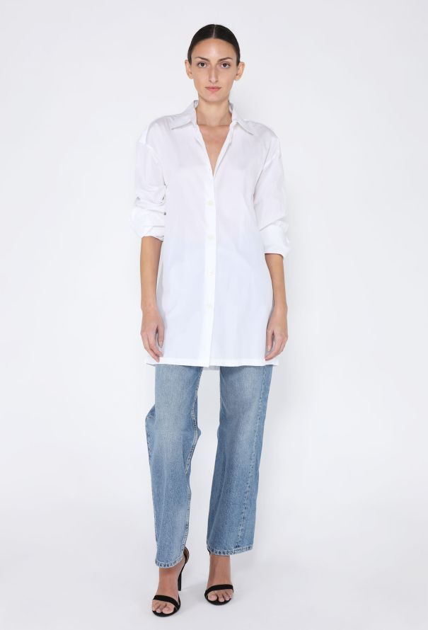 Dries Van Noten S/S 2022 Bis Poplin Shirt - 1