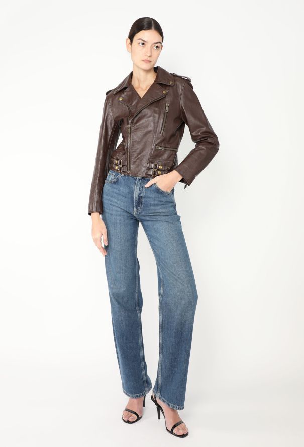 Céline 2019 Leather Biker Jacket - 4 Céline 2019 Leather Biker Jacket - 4