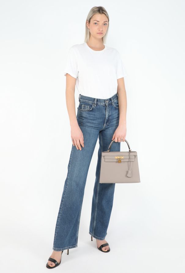 Hermès Gris Asphalte Epsom Kelly Sellier 28 - 5