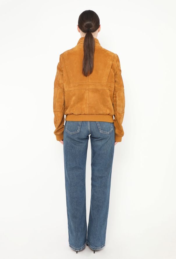 Balenciaga S/S 2006  Suede Bomber Jacket - 6 Balenciaga S/S 2006  Suede Bomber Jacket - 6