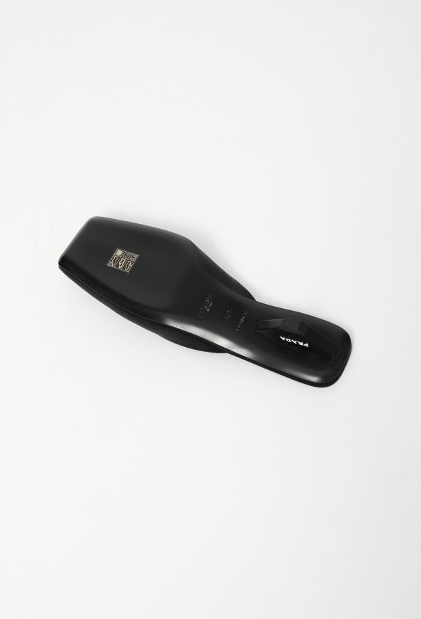 Prada 2024 Patent Satin Mules - 6 Prada 2024 Patent Satin Mules - 6