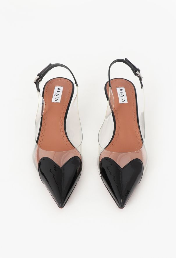 Alaïa F/W 2023 Le Coeur Slingback Pumps - 1