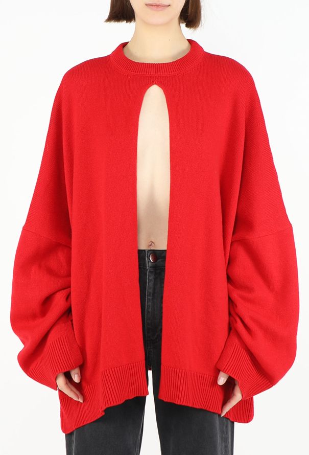Loewe Oversized Open-Slit Sweater - 2