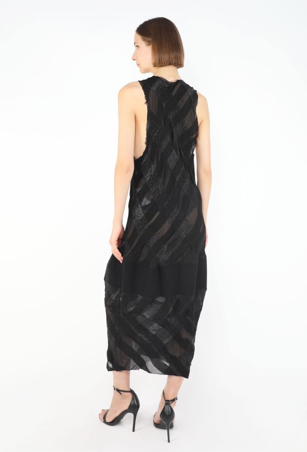 Comme des Garçons Iridescent Banded Slip Dress, 1993 - 5