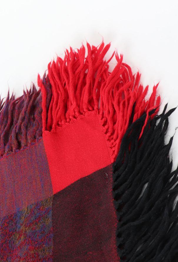 Saint Laurent Vintage Embroidered Paisley Tassel Scarf - 6 Saint Laurent Vintage Embroidered Paisley Tassel Scarf - 6