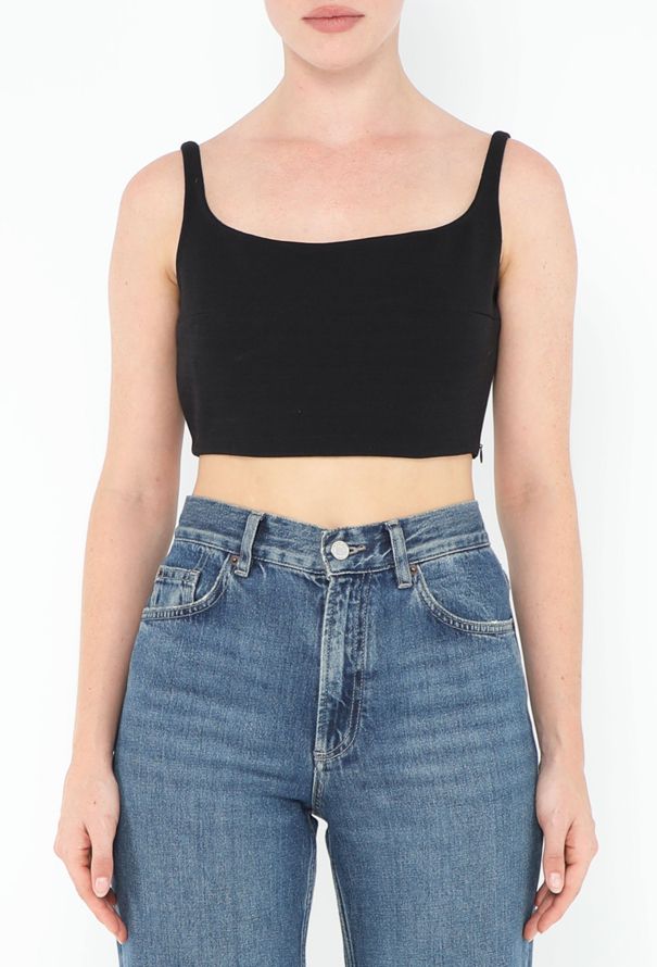 Prada S/S 2017 Cotton Crop Top - 1
