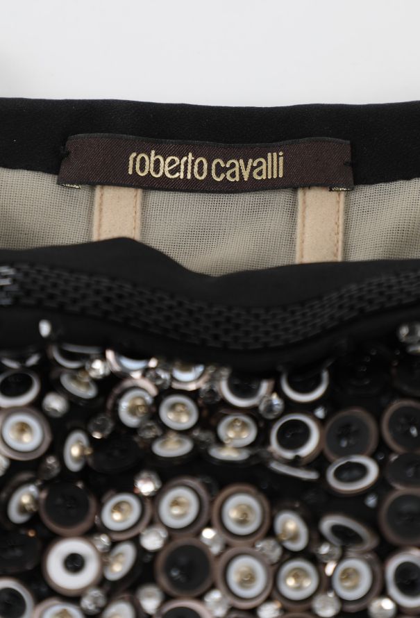 Roberto Cavalli F/W 2013 Beaded Cocktail Dress - 5