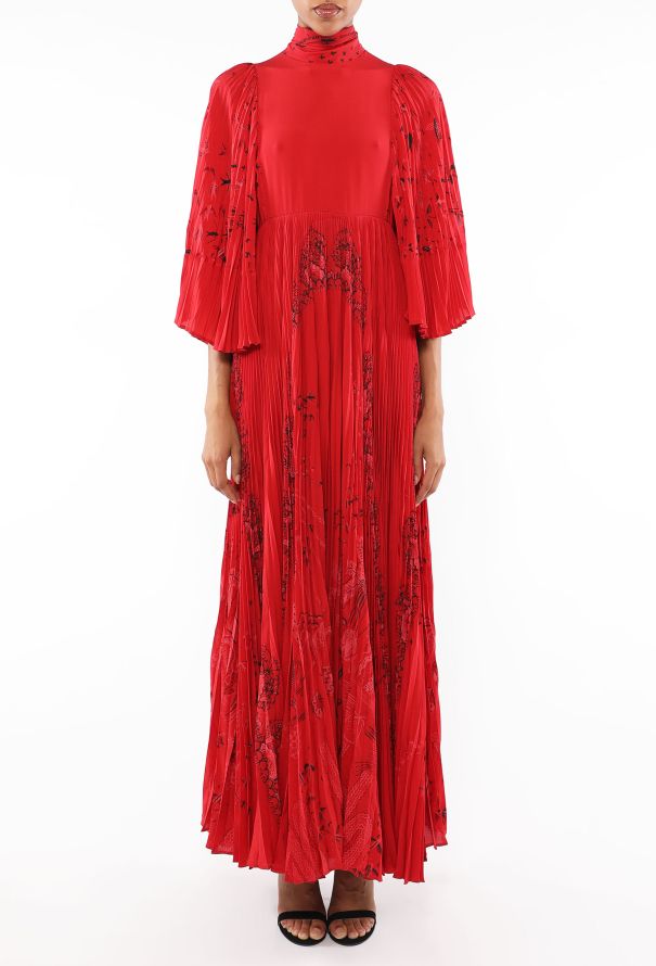 Valentino Pleated Silk Crepe De Chine Gown, S/S 2017 - 4