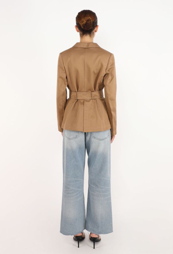 Alaïa Gabardine Safari Jacket, S/S 2015 - 7