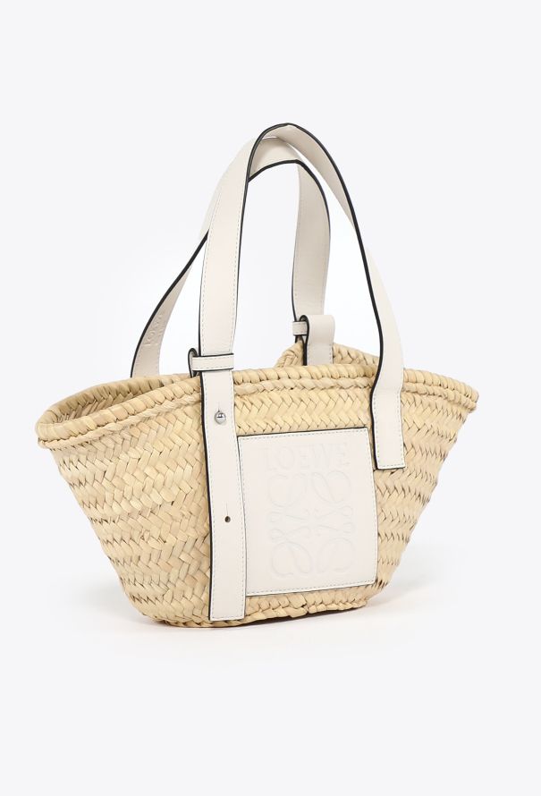 Loewe 2021 Raffia Small Basket Bag - 2