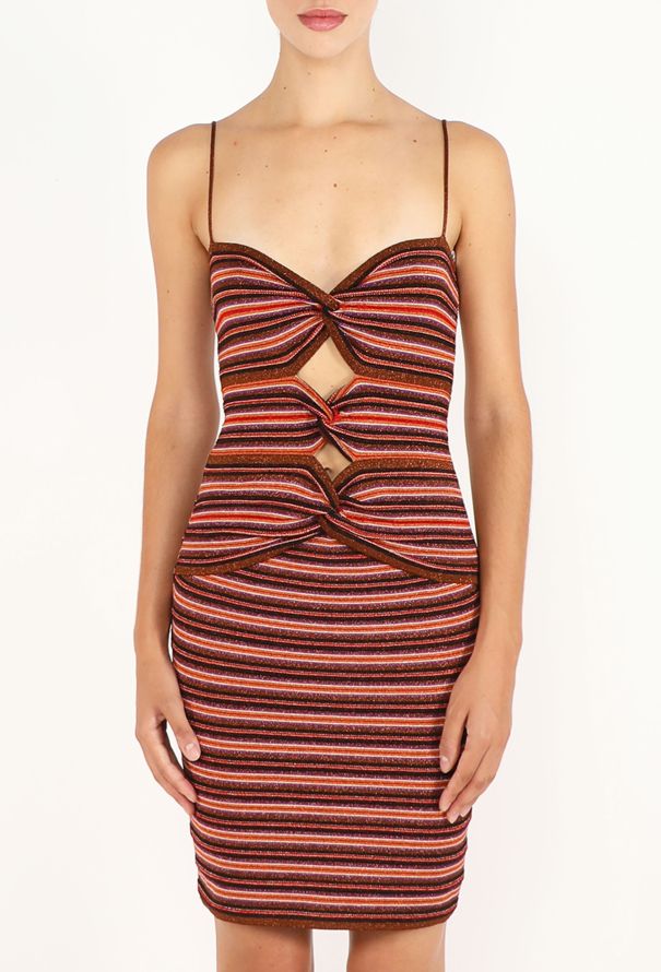 Missoni Lurex Striped Camisole Dress - 4