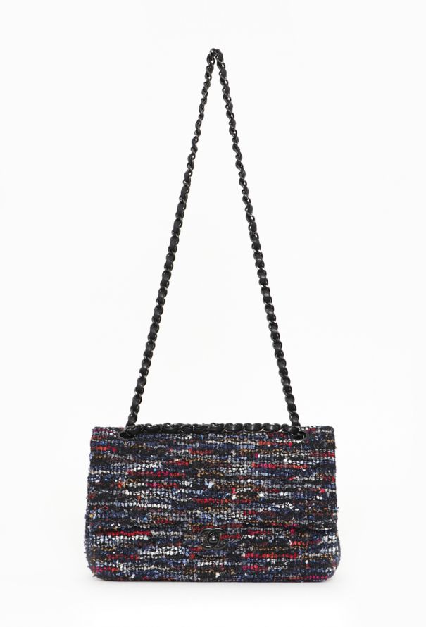Chanel Tweed Medium Timeless Bag - 2 Chanel Tweed Medium Timeless Bag - 2