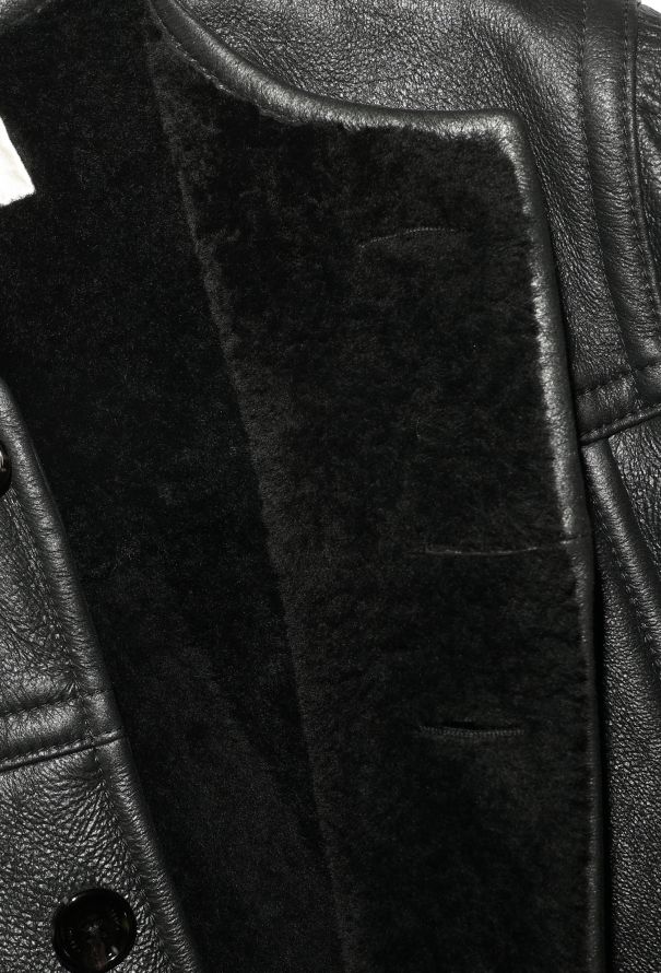 Céline 2021 Leather Shearling-Lined Coat - 9 Céline 2021 Leather Shearling-Lined Coat - 9