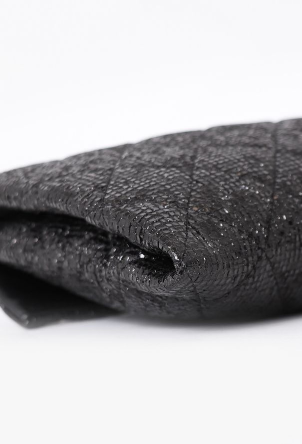 Chanel Black Iridescent Clutch With Chain - 8 Chanel Black Iridescent Clutch With Chain - 8