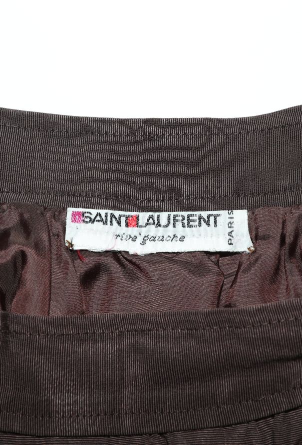 Saint Laurent Russian Moire Skirt, F/W 1977 - 6