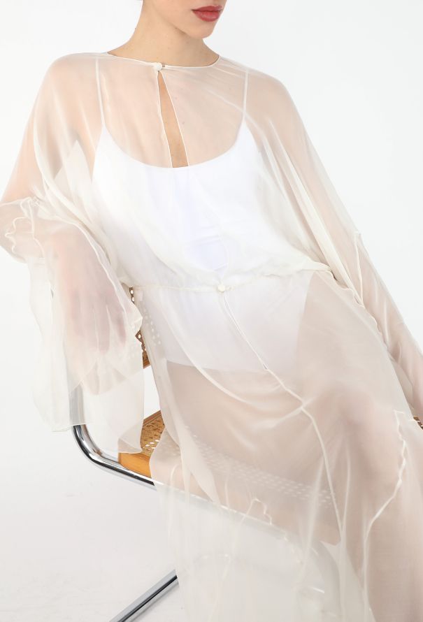 Chloé S/S 1997 Silk Chiffon Kaftan - 5
