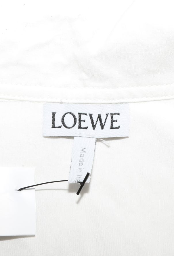 Loewe 2023 Asymmetrical Cotton Shirt - 6
