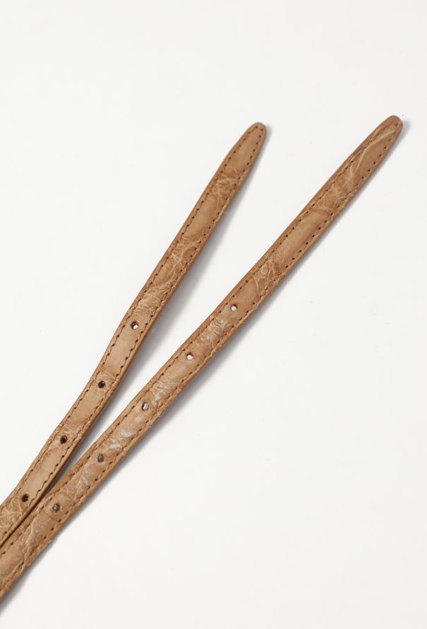 Balenciaga Alligator Layered Belt - 7 Balenciaga Alligator Layered Belt - 7