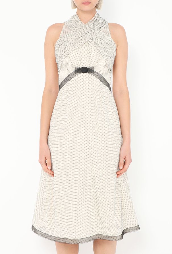 Rodarte 2011 Ruched Tulle Bow Dress - 2