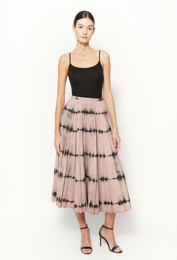 Christian Dior S/S 2020 Tie-Dye Cotton Skirt - 1