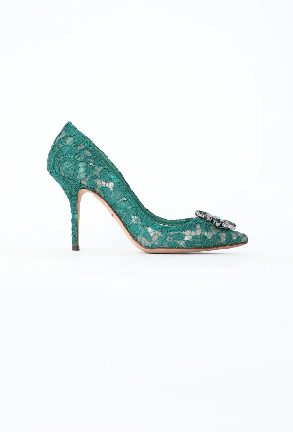 Dolce & Gabbana 2015 Lace Bellucci Pumps - 1
