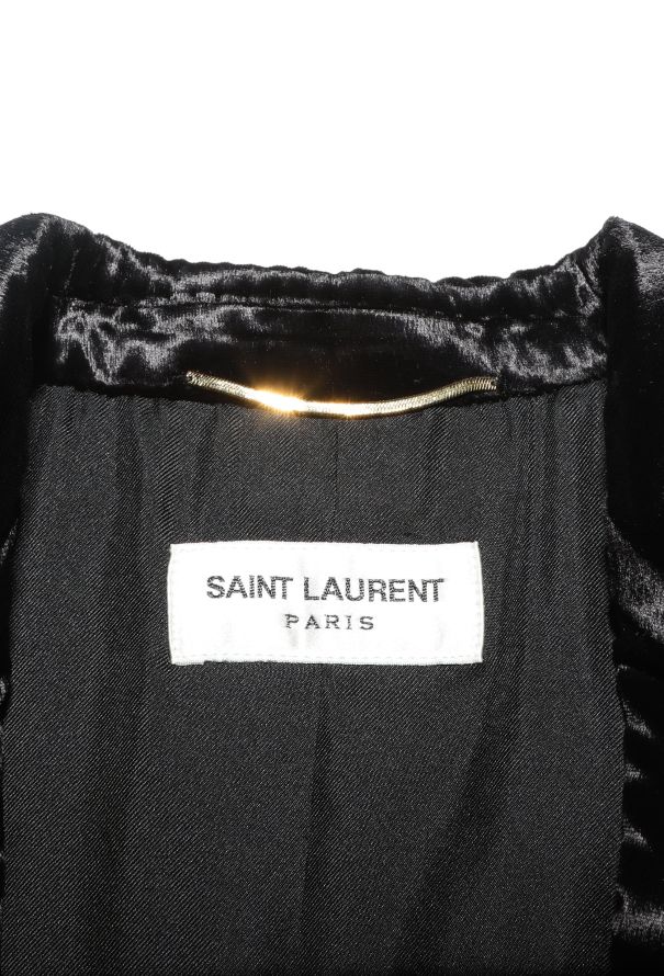 Saint Laurent 2015 Velvet Smoking Blazer - 7