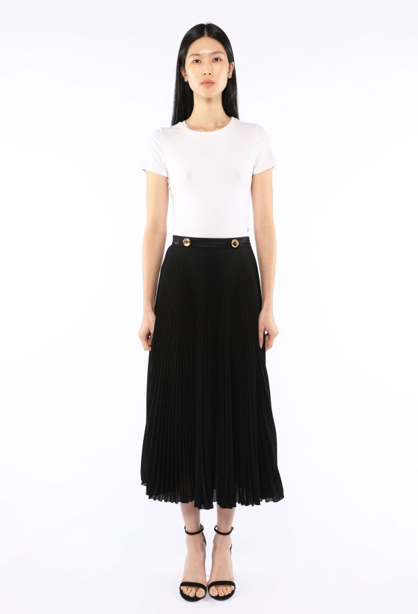 Prada Pleated Crêpe Skirt, 2020 - 1