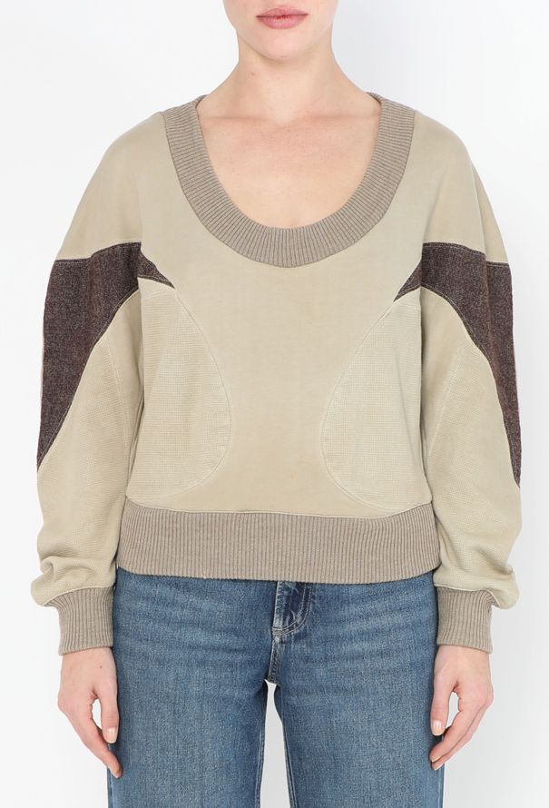 Balenciaga 2003 Colorblock Cubist Sweater - 1