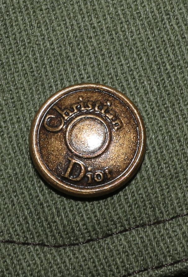 Dior Spring 2001 Camouflage Notched Vest - 7