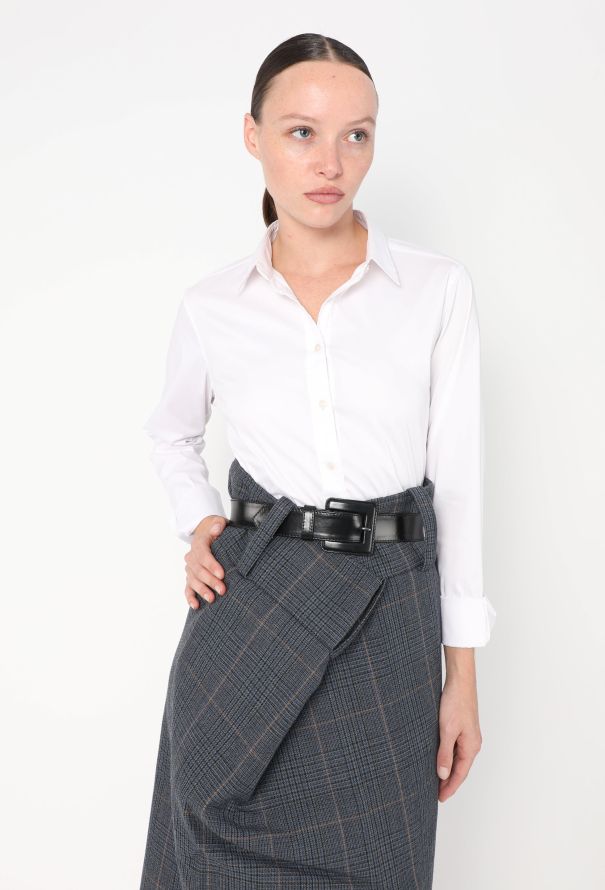 Balenciaga F/W 2017 Asymmetrical Folded Skirt - 5 Balenciaga F/W 2017 Asymmetrical Folded Skirt - 5