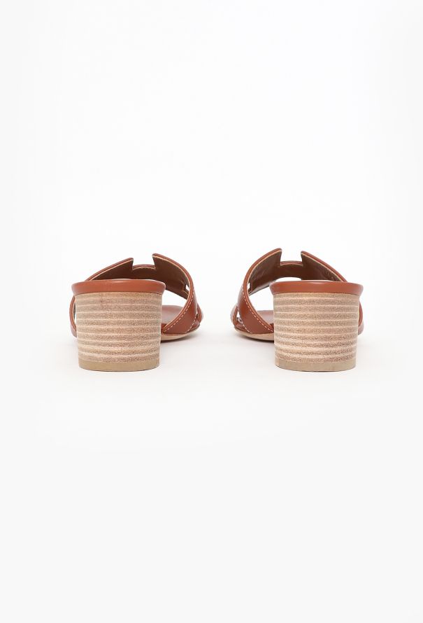 Hermès Classic Leather Oasis Mules - 4