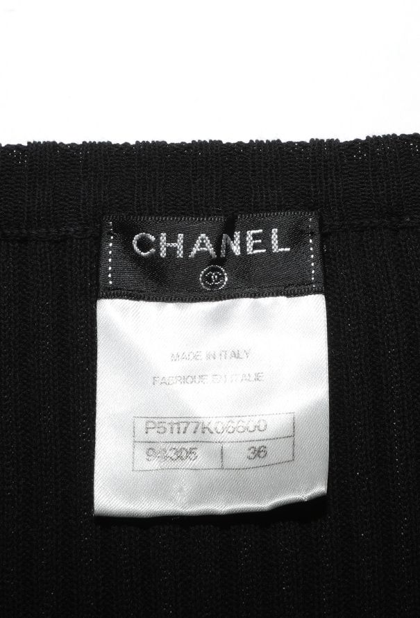 Chanel 'CC' Trellis Knit Top - 5 Chanel 'CC' Trellis Knit Top - 5