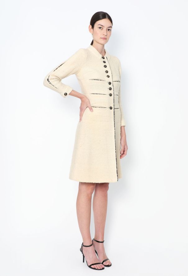 Chanel Trompe l'Oeil Tweed Dress, Haute Couture 1966 - 3