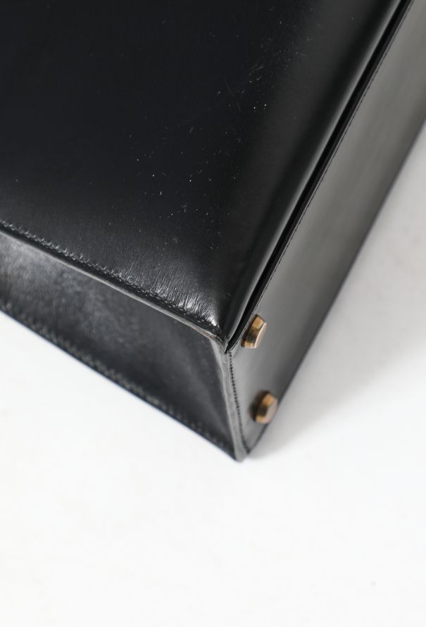 Hermès STUNNING Black Box Kelly Sellier 32 - 12