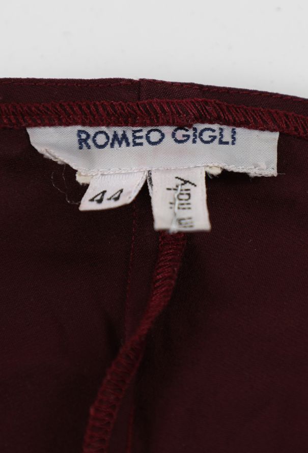 Romeo Gigli Draped Ruched Skirt, 1990s - 5