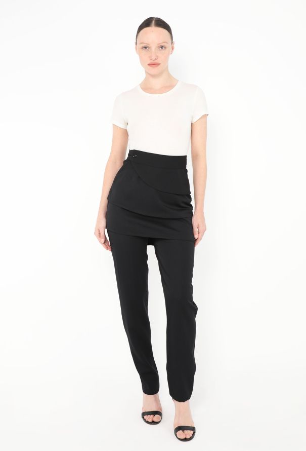 Gianni Versace 1992 Tapered Wrap Trousers - 1