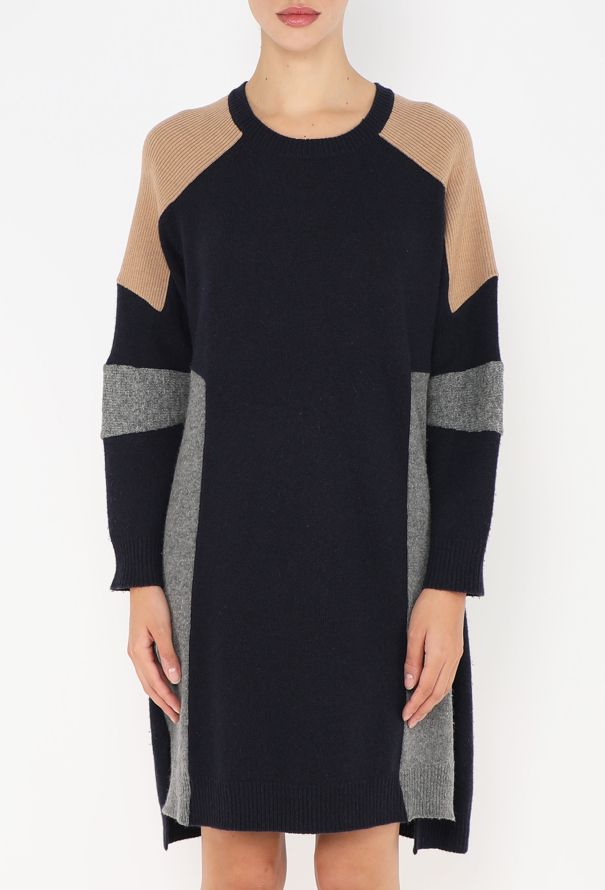Céline Pre-Fall 2010 Colorblock Knit Dress - 3