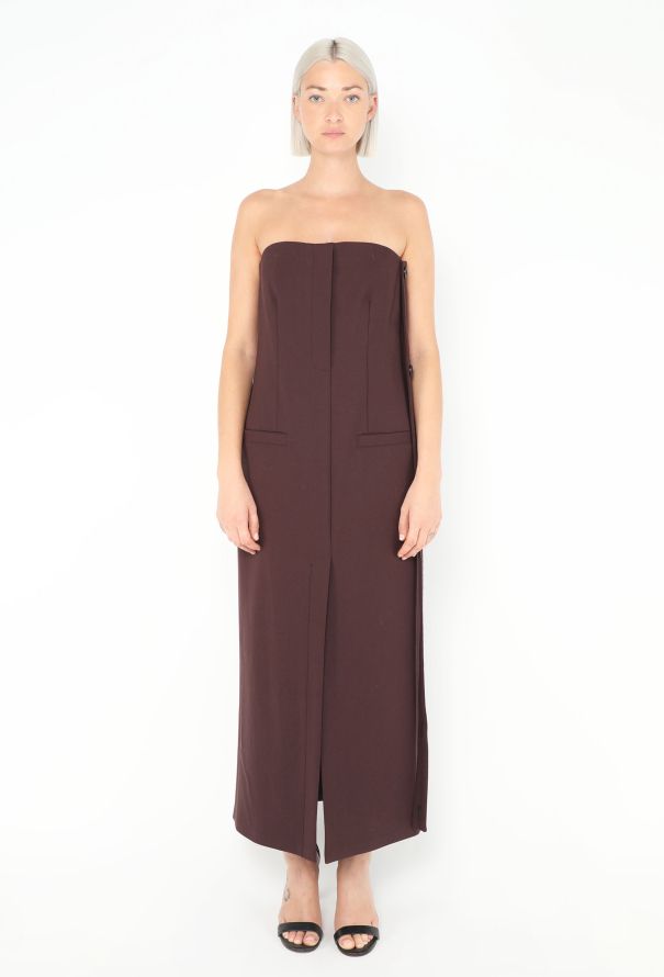 Proenza Schouler F/W 2021 Column Bustier Dress - 1