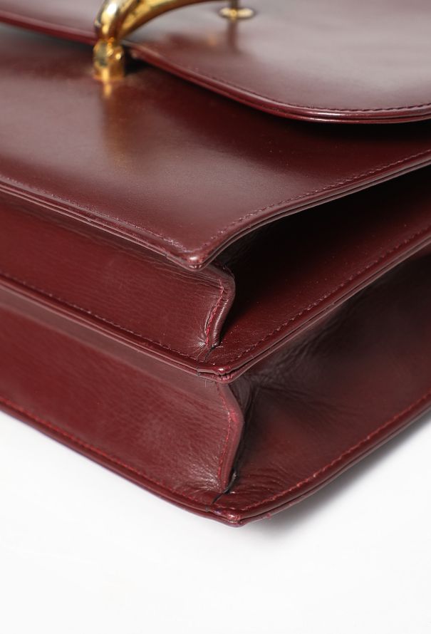 Gucci '70s Burgundy Shoulder Bag - 8 Gucci '70s Burgundy Shoulder Bag - 8