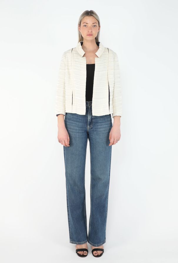 Chanel Haute Couture '70s Quilted Silk Jacket - 2