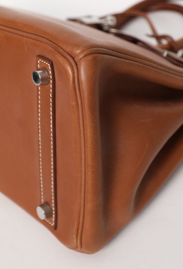 Hermès Barenia Birkin 30 with Patina - 9