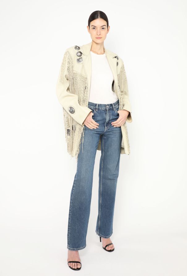 World Treasures Vintage Western Fringe Leather Jacket - 2 World Treasures Vintage Western Fringe Leather Jacket - 2