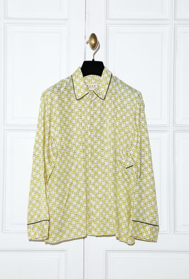 Marni 2014 Graphic Pajama Shirt - 1