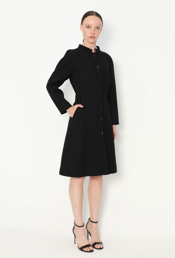 Courrèges 2000s Belted Flared Coat - 5