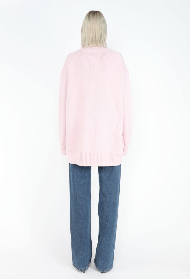Céline Cashmere Knit Oversized Sweater - 5