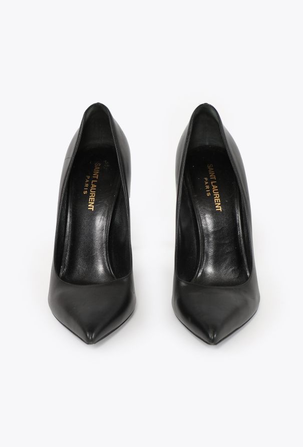 Saint Laurent Leather Zoe Stilettos - 2